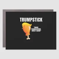 Make Thanksgiving Great Again Funny Donald Trumpst Car Magnet