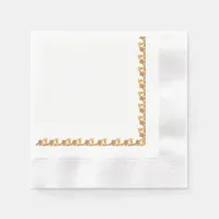 Napkin – Golden Angle Iron Leaves