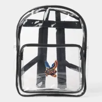 Patriotic Born in the USA Eagle Clear Backpack