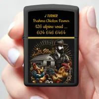 Caring for Cochin Chickens at the Sunny Farmstead Zippo Lighter