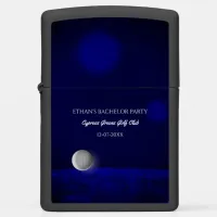 Golf Bachelor Party Golfers Party Navy Blue golf Zippo Lighter