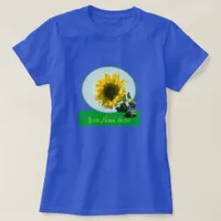 T-shirt - Sunflower in Circle