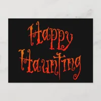 Happy Haunting Postcard