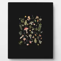 Cottagecore Mushroom Aesthetic Academia Goblincore Plaque