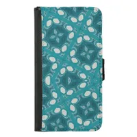 Abstract Blues Wallet Case