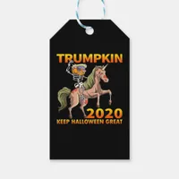 Trumpkin Keep Halloween Great Pumpkin   Gift Tags