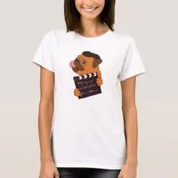 Pug Dog Movie Director T-Shirt