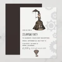 Steampunk Party Invitation