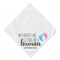 Dog Baby Pregnancy Announcement Bandana