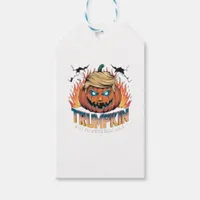 Trumpkin Classic – Spooky Pumpkin Design Gift Tags