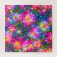Floral Explosion Abstract  Jigsaw Puzzle