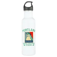 Frogs Classic Stainless Steel Water Bottle