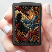 Majestic Eagle Scenic Artwork Zippo Lighter