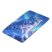 Stunning Snow Leopard on Mountain Rock iPad Mini Cover