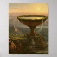 The Titan's Goblet (1833) - Thomas Cole  Poster