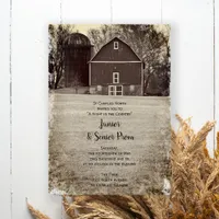 Country Barn Party Junior / Senior Prom Invitation