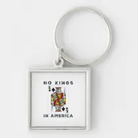 No Kings In America We The People Political Creati Keychain