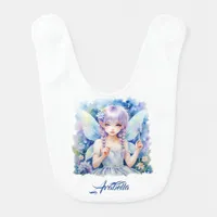 Pretty Pastel Fairy Baby Bib
