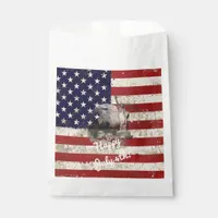 Flag and Symbols of United States ID155 Favor Bag