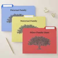 File Folders - Genealogy Research