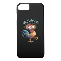 F Caw F Funny Chicken Humor Retro Style iPhone 8/7 Case