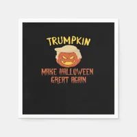 Trumpkin Make Halloween Great Again – Funny Costum Napkins