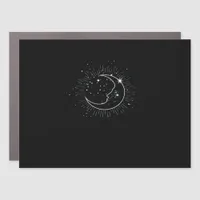 Whimsigoth Starry Night Moon Witchy Classic Car Magnet