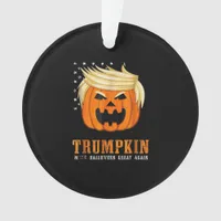 Trumpkin - Best Halloween Costume Tri-Blend Ornament