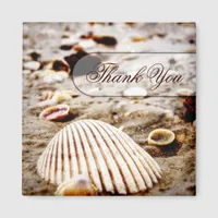 Thank You Seashells Beach Magnet