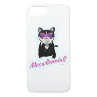 Meowlinneal Funny Cat Generation Design  iPhone 8/7 Case