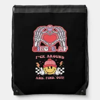Hands Halloween Funny – Grabby Ghoul Drawstring Bag