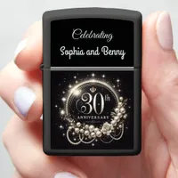 Sophisticated Glow: 30th Anniversary Design Zippo Lighter