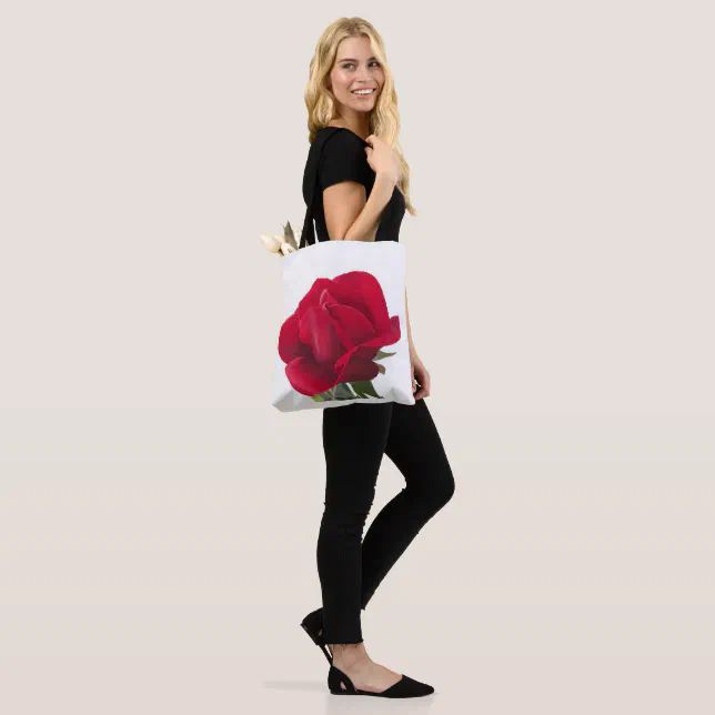 Rose rouge - Red rose  Tote Bag