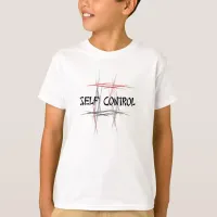 Martial Arts Taekwondo Tenets Self Control T-Shirt