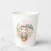 Woodland Animal Baby Shower Paper Cups