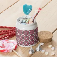 Patterned  candy jar