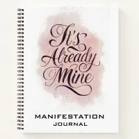 *~* Manifestation  Law of Attraction AP85 Notebook