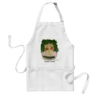 Veggie Face Adult Apron