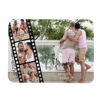 LGBTQ 4 PHOTO Filmstrip Save the Date Magnet