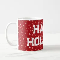 Christmas Trees and Snowflakes Coffee Mug