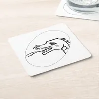 Paper Coaster - Dragon Head to Color