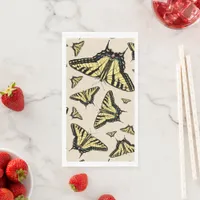 Southwest Yellow Swallowtail Butterflies All Over Paper Guest Towels