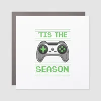 Tis The Season Video Games Christmas Xmas Gamer Car Magnet
