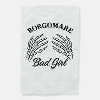 Bgm Bad Girl - Skeleton Heart Hands  Garden Flag