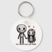 Till Death Do Us Part Classic – Funny Wedding Quot Keychain