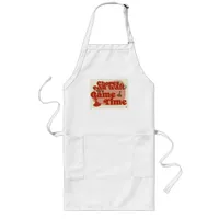 Chores Can Wait Game Time Fun Slogan Long Apron