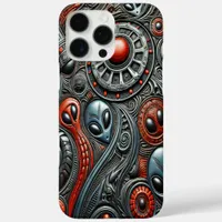 Mysterious, Intricate Alien World iPhone 16 Pro Max Case