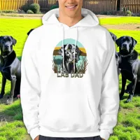 Black Labrador Retriever | Lab Dad Hoodie