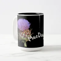 Mug - Thistles with Name