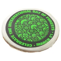 Celebrate the International Day of Forests Sugar Cookie